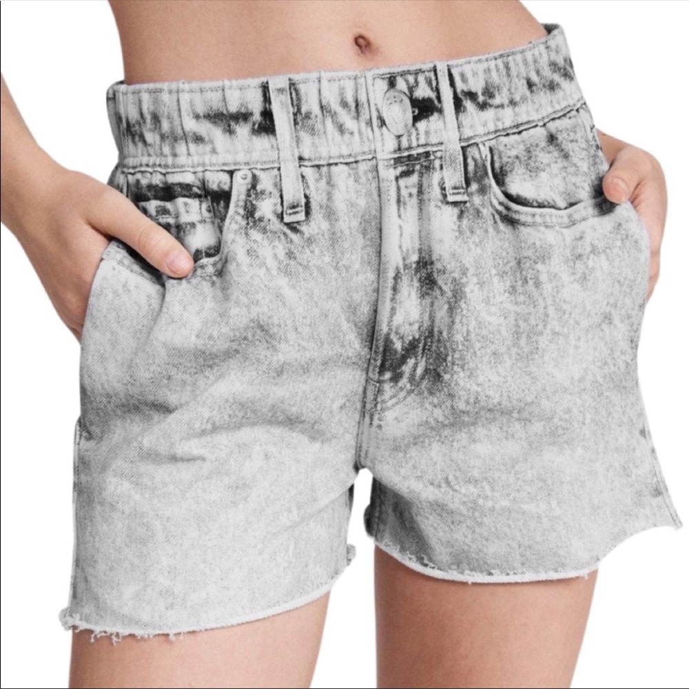 NWT Rag & Bone Miramar Shorts Acid Wash